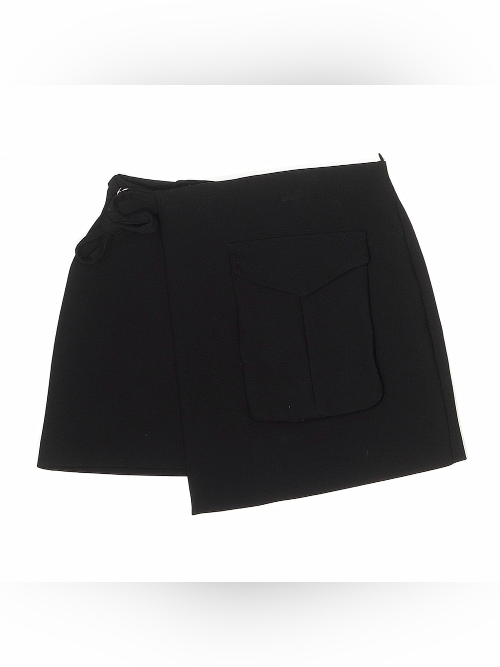 Black Women's Wrap Pocket Skort